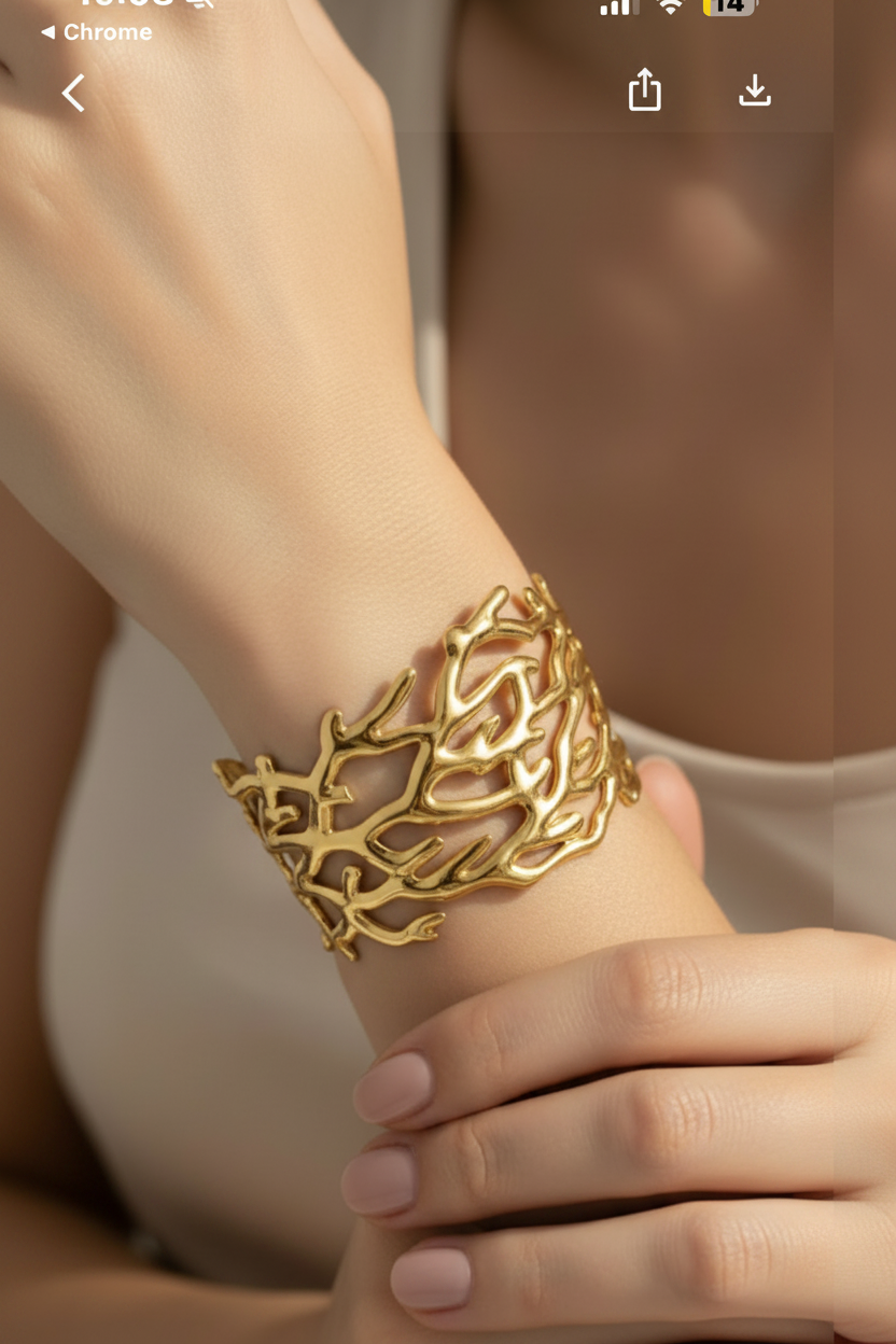 Golden Reef Bangle