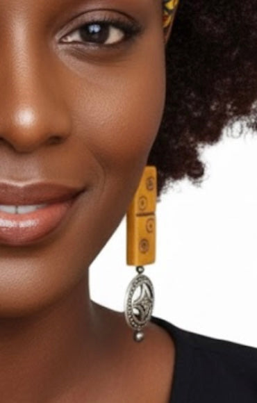 Ethnic Mandala Earrings
