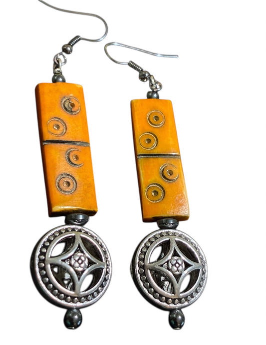 Ethnic Mandala Earrings