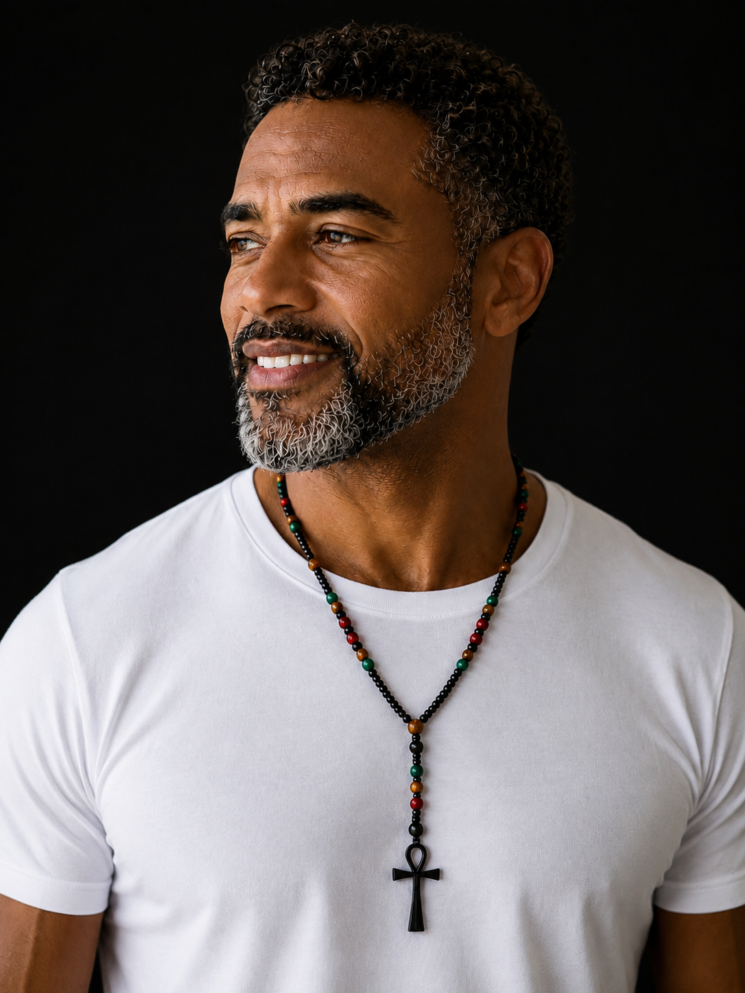 Legacy Ankh Heritage BeadedNecklace45