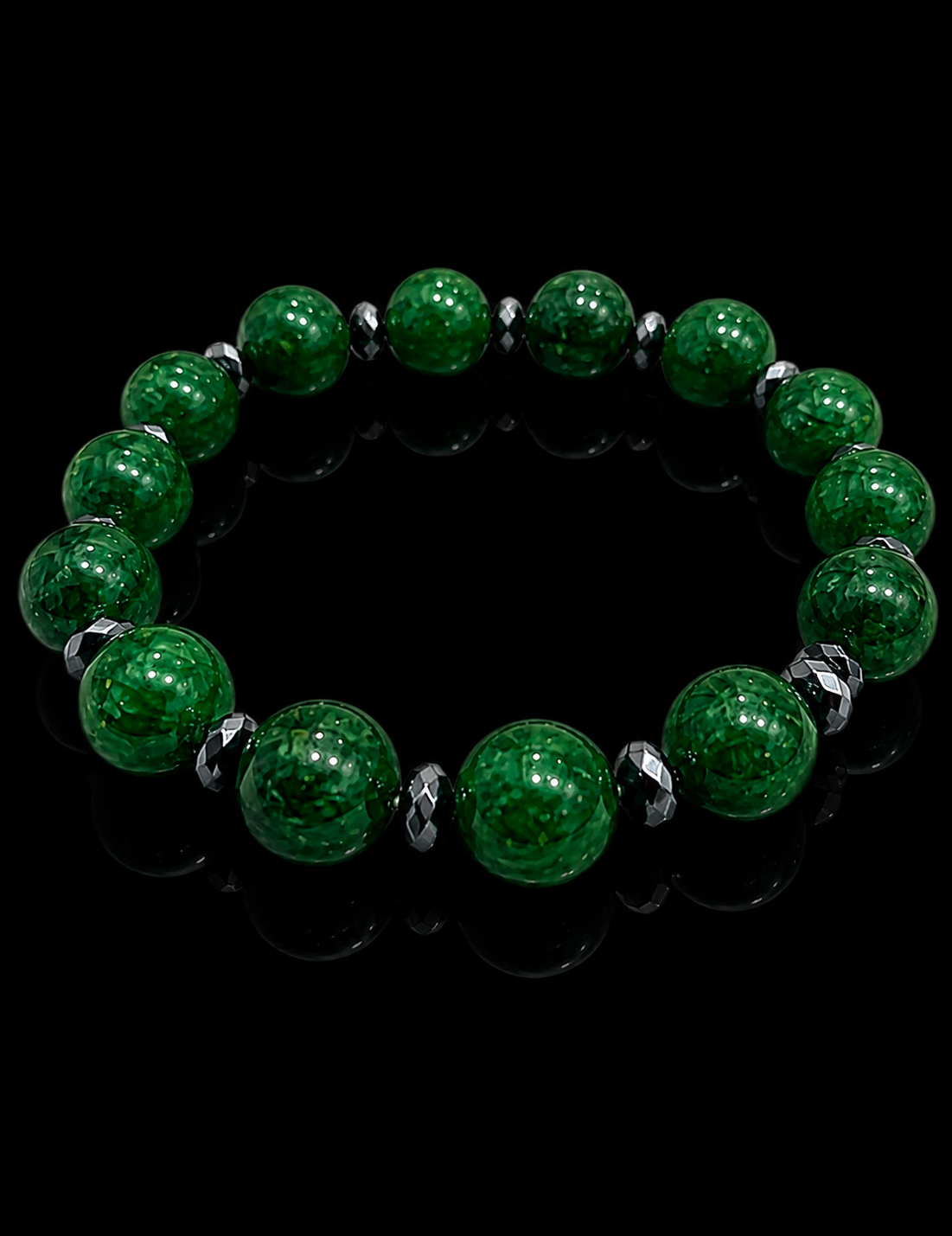Emerald Radiance  Bracelet