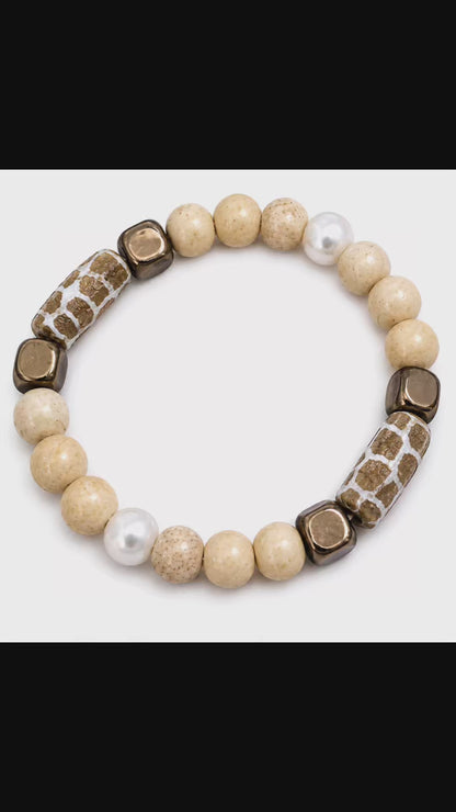 Desert Pearl Harmony Bracelet